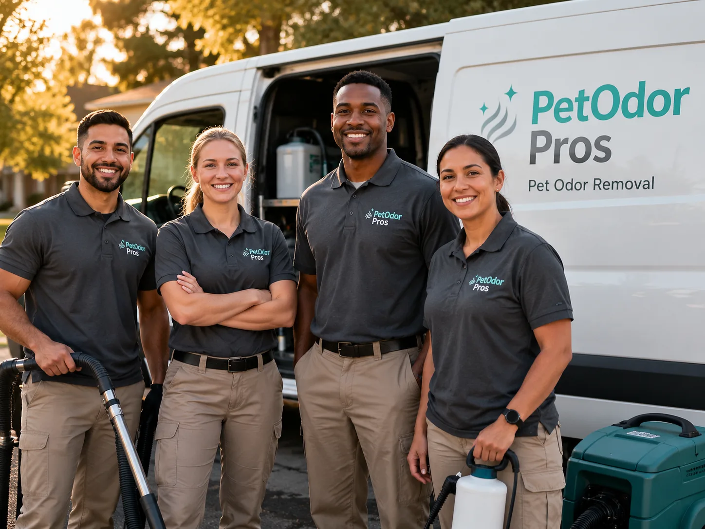 Pet Odor Removal team serving Woodbury, PA